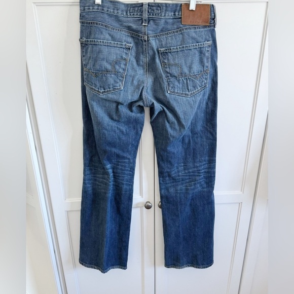 Big Star 1974 Jeans Pioneer Regular Boot Jeans Whiskered 34x31 - Picture 3 of 8